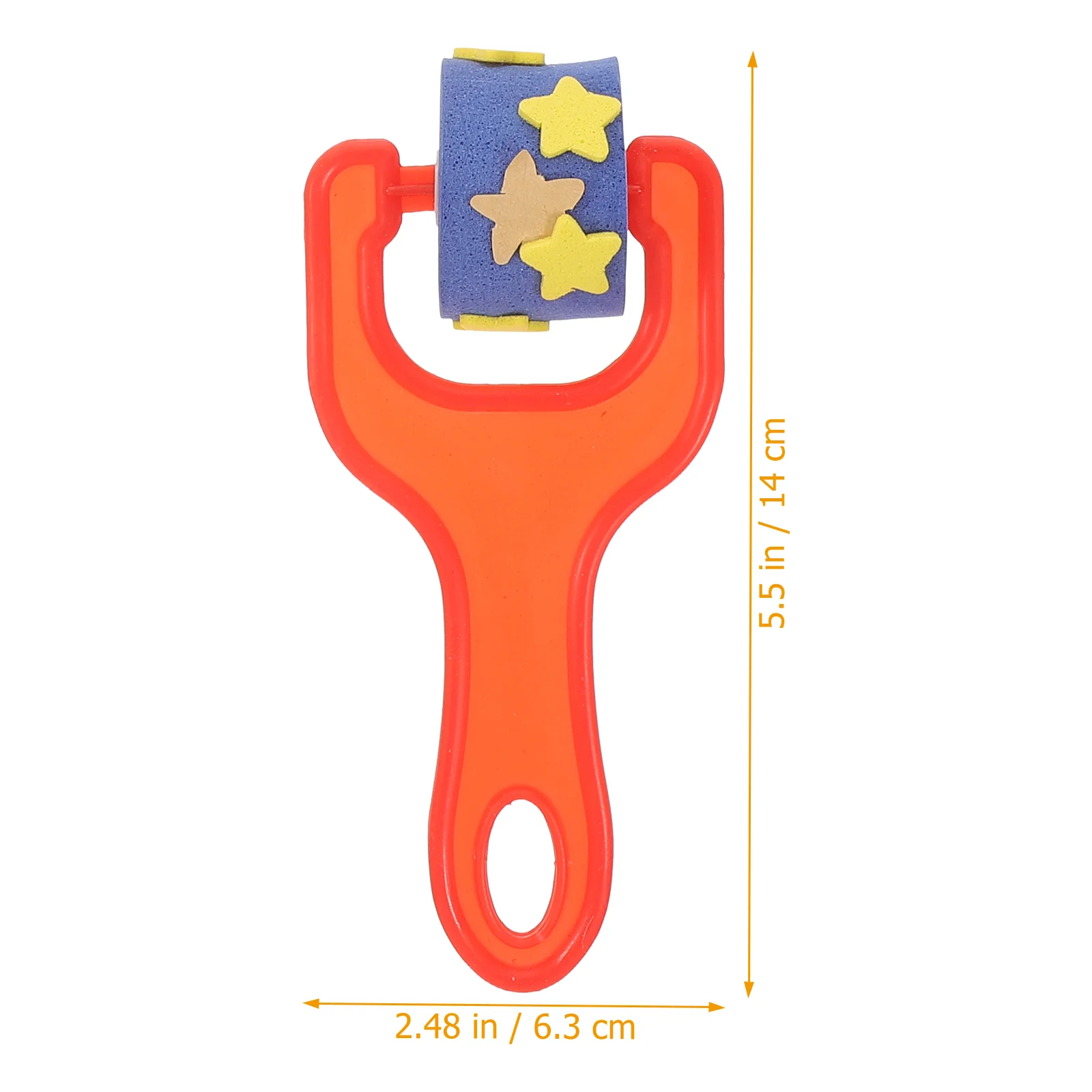 

4 Pcs Wheel Seal Fun Roller Portable Pigment Drawing Tools for Kids Handprint Ornament Kit Mini Rollers Painting Pp Graffiti