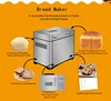 17 in 1  Automatic 1KG Capacity Bread Maker Smart Nuts Fruits Dispenser Dough Kneading Machine 6
