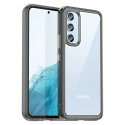 Crystal Clear TPU Protective Phone Case - Slim & Durable Cover for Galaxy A27 (GRAY)