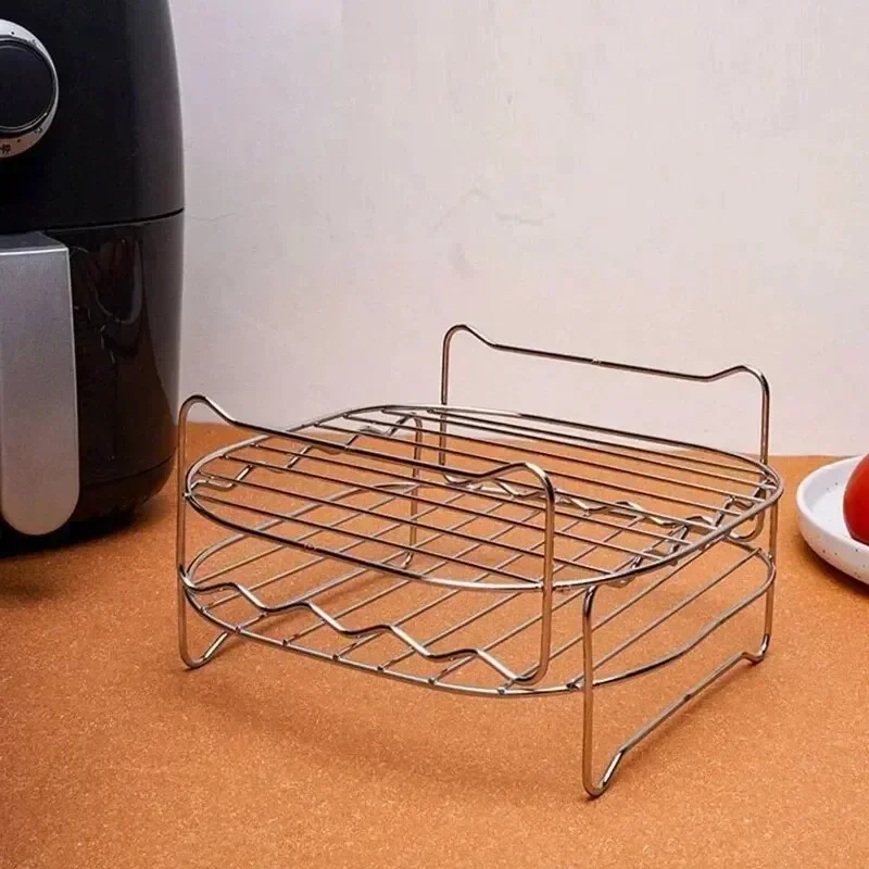 Air Fryer Stainless Steel Grill Rack Accessories