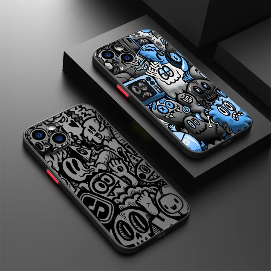 Graffiti Black  Back Phone Cover Case