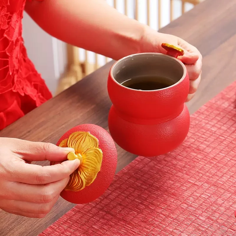 Red Office Cup Gift Gift Box for New lyweds and Friends