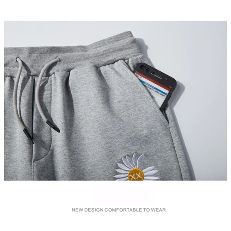Simple Men's Solid Color Pants Business Elastic and Versatile Jogging Bottoms Classic Black And Grey Men's Slacks