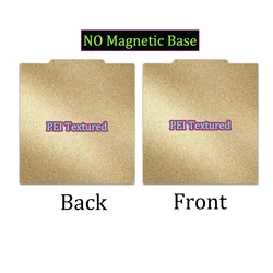 Enhanced PEI Textured Magnetic Build Plate with Spring Steel for 350x350mm (No magnetic base)
