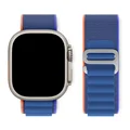 Orange navy blue