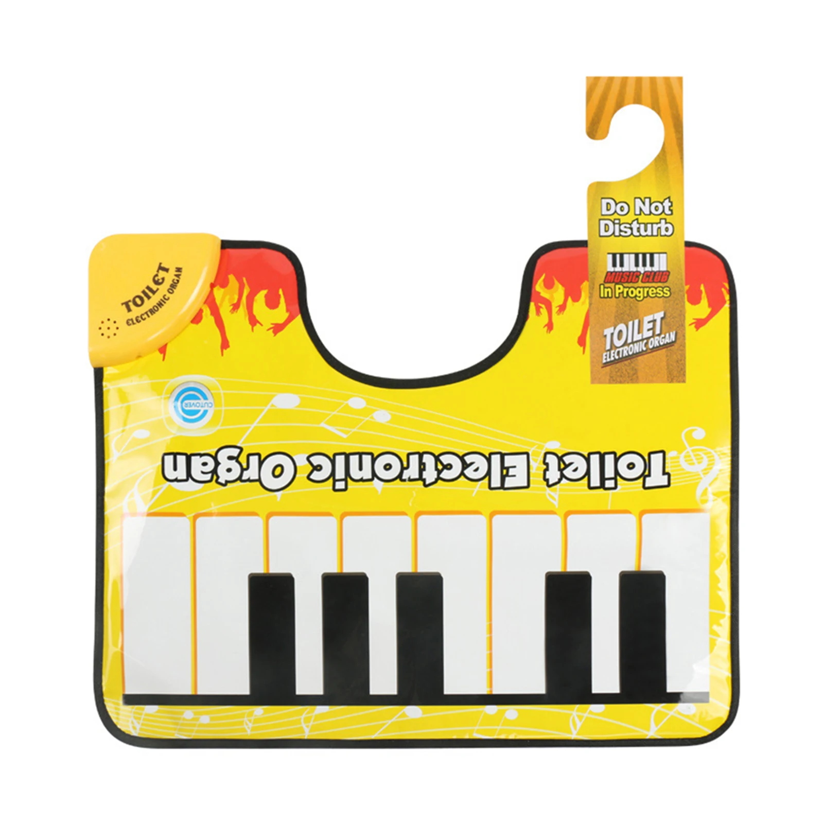 בית חדר אמבטיה אסלה פסנתר מוסיקה שטיח יצירתי נשמע שטיח מצחיק בוהן הקשה מוזיקלית רצפת פסנתר מחצלת אמבט נגד החלקה