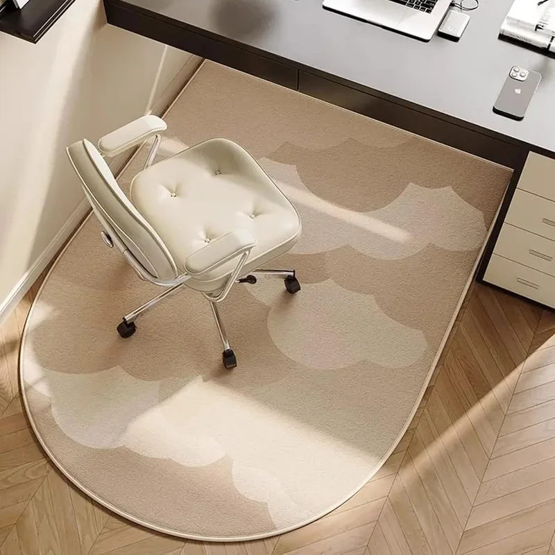 VIKAMA 라이트 럭셔리 스타일 곡선형 스트라이프 카펫 홈 거실 인스 스타일 장식 바닥 매트 홈 데코레이션