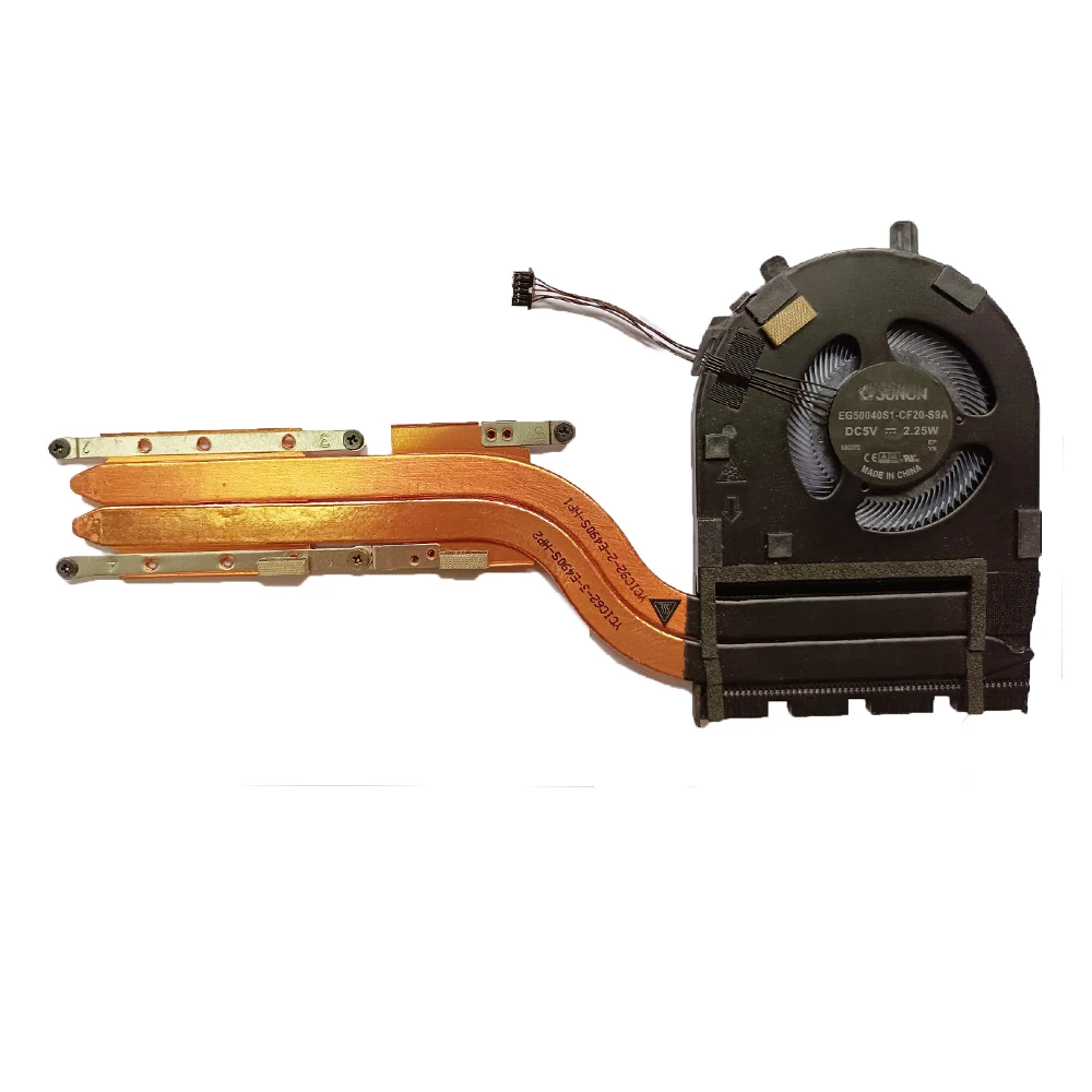Refrigerador do Ventilador do Dissipador de Calor da Cpu para Lenovo Thinkpad E490 E590 Radiador do Portátil 02dl823 02dl824 02dl825 02dl826 Eg50040s1-cf20-s9a 02dl822 - Imagem 3