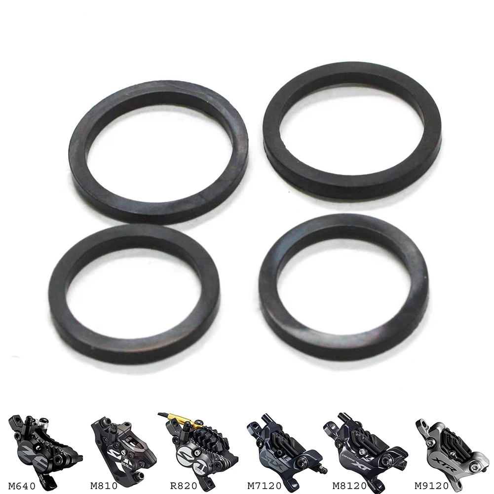 4pcs MTB Road Bicycle Hydraulic Brake Caliper Piston Sealing Ring Sponge Wear Resistantsealing