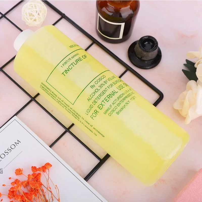 480ML Tattoo Green Soap Supplies Tattoo Machine Cleaning Analgesic Effect Wound Skin Aftercare Cleaning Liquid Soap Ink