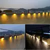 Solar Deck Lights Stair Lamp IP65 Waterproof Led Solar Lights For Railing Stairs Step Fence Yard Patio And Pathway 5