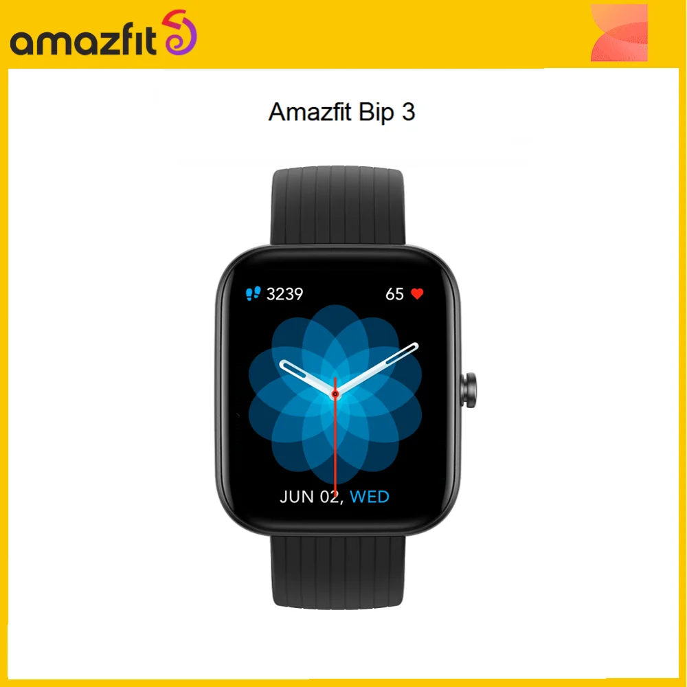 2023 New Amazfit Bip 3 Pro Smartwatch GPS 1.69'' Large Color Display 60+  Sports Watch Modes Smart Watch For Android IOS Phone - AliExpress