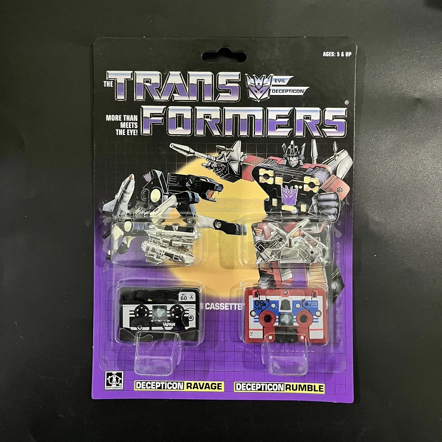 Transformers G1 Reissue Soundwave Laserbeak Frenzy Slamdance