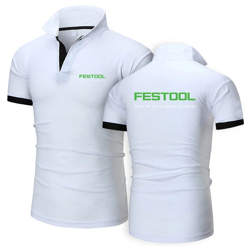 Cotton Breathable Polo Shirt Summer Casual Tops