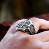 Vintage Exorcism Saint Benedict Cspb Cross Ring Men Punk Amulet Christianity Rings Stainless Steel Jewelry Gift Wholesale 5