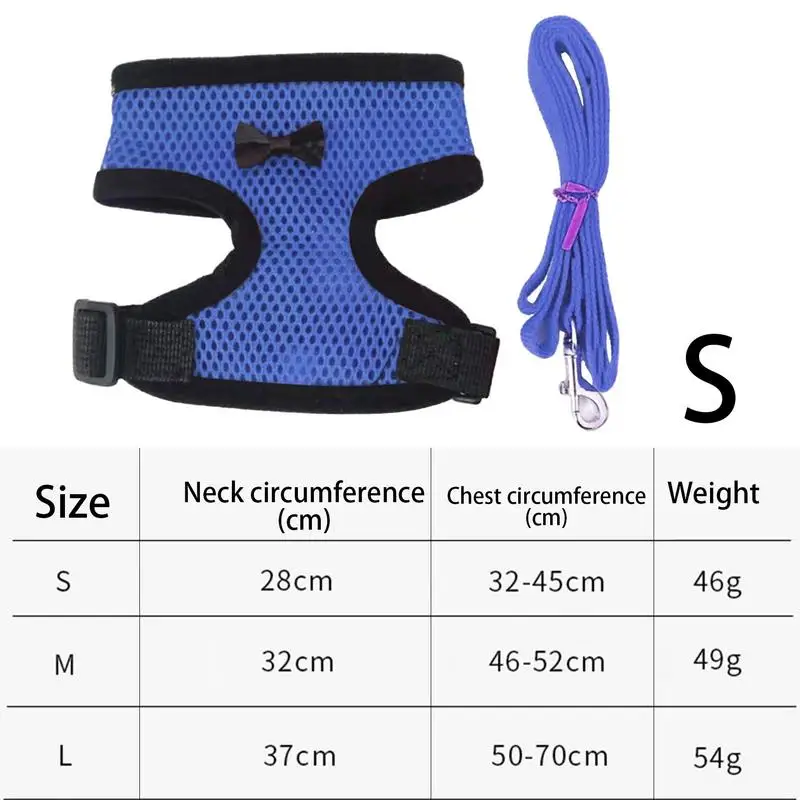 Chicken Harness Adjustable Breathable Chicken Harness Belt Comfortable Hen Vest Pet Supplies 3.6Ft Training Rope For Hens Ducks