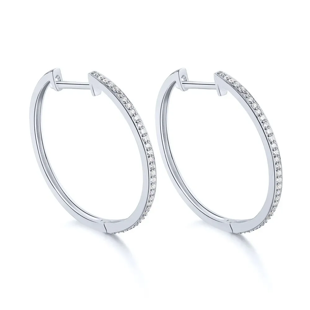 

Серьги из серебра 925 пробы с цирконом