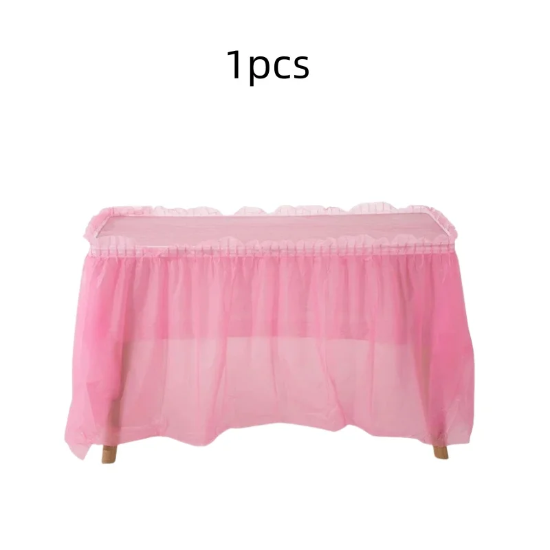 Pink Table skirt