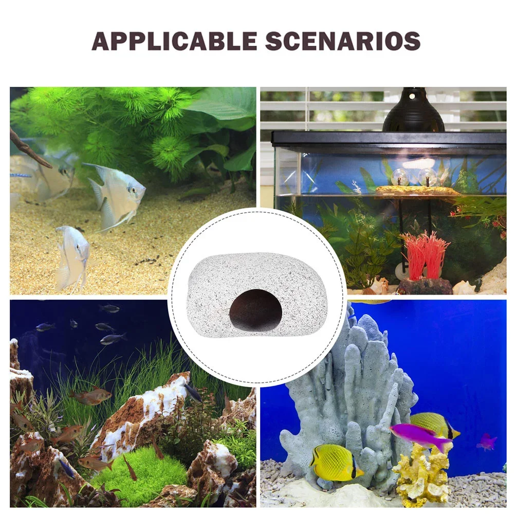 Ceramic Shrimp Cave Aquarium Ornament - view 2