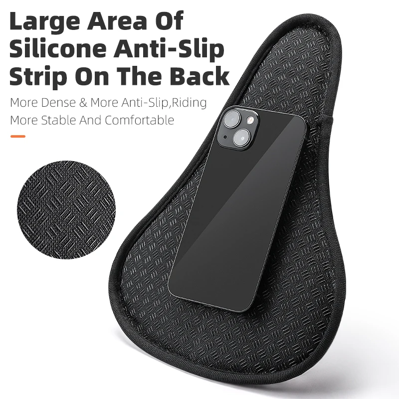 WEST BIKING Bicycle Saddle Cover Comfortable Silicone Memory Foam Bike Seat Cover Soft Thicken Cushion Cover Bike Accessories