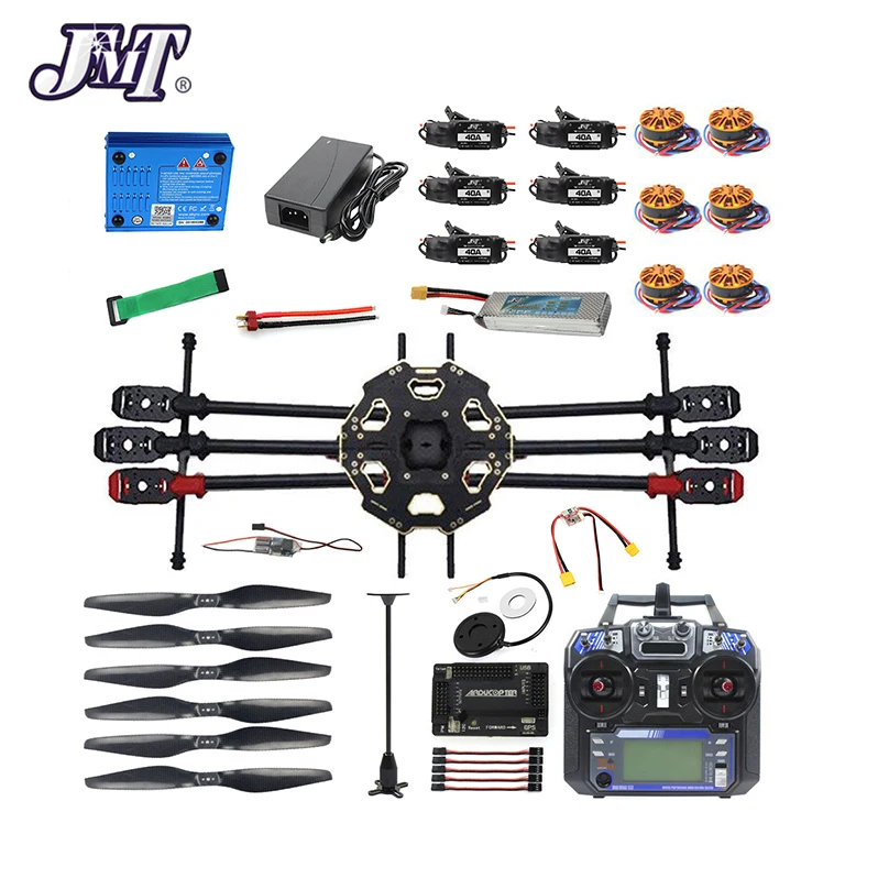 JMTFullSet6axleAircraftKitHelicopterDrone680PROFrame700KV