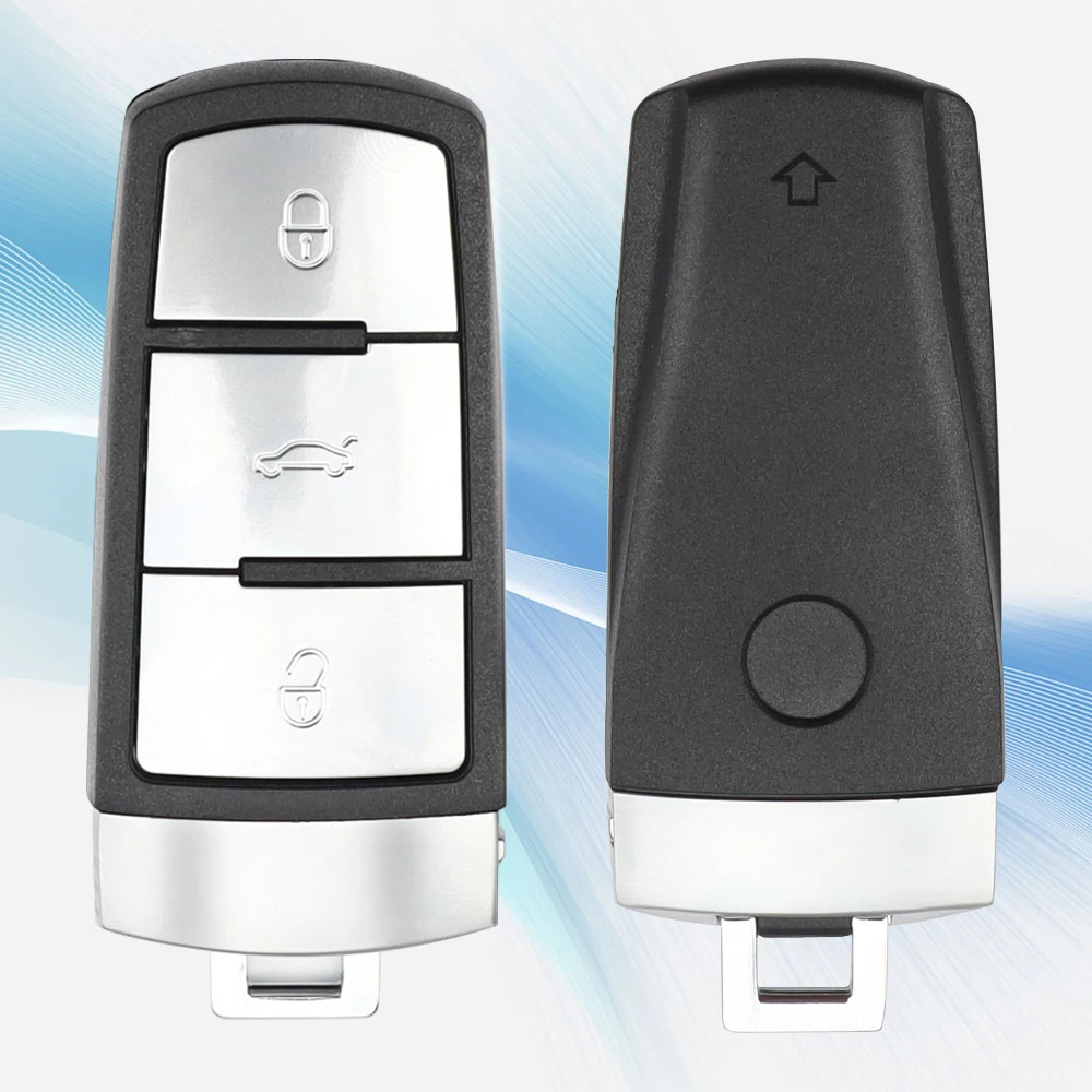 LIXIANG 3C0959752BA 3BT Keyless Uncut Smart Remote Key Fob 433MHZ ID48 Chip For VolksWagen VW Passat B6 3C B7 Magotan CC Car Key