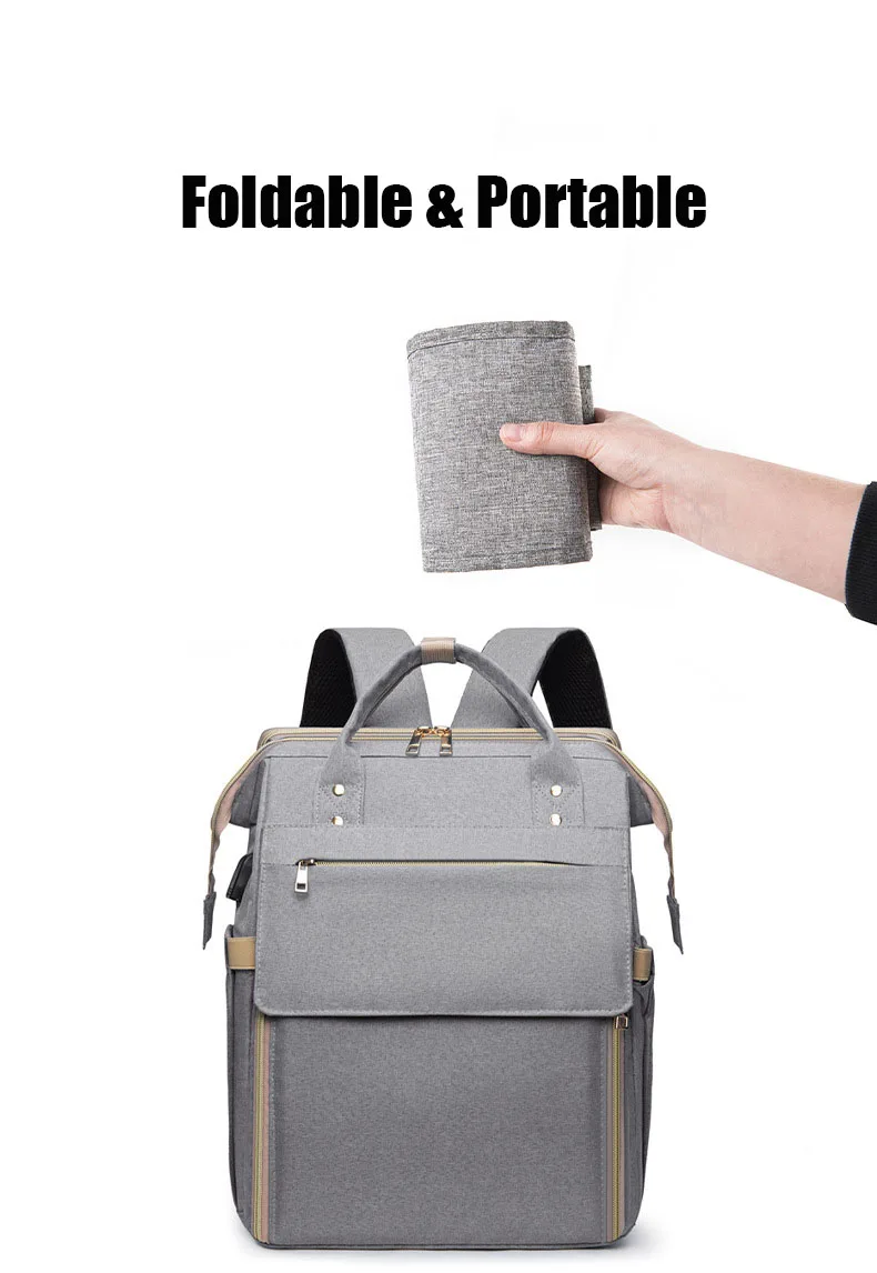 Baby care products Baby Carrier Belt Gray Colour Easy to carry Foldable