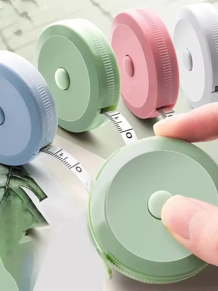 Tape Measure 1 Pack Measuring Tape Body Fabric Sewing Tailor Cloth Knitting Craft Weight Loss Measurements Retractable 1.5 M