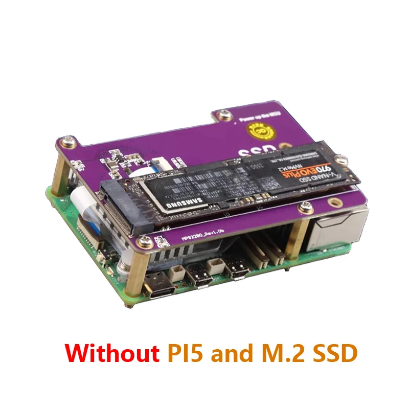 Raspberry Pi5 Pcie para M.2 Nvme Ssd Suporta Gen3 para Pi5 - Imagem 4