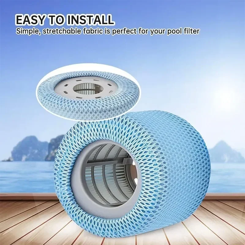 Swimming Pool Mesh Strainer Hot Tub Spa Cartridges Protective Net For MSPA Hot Tub Spa Filter Cartridges Accessories