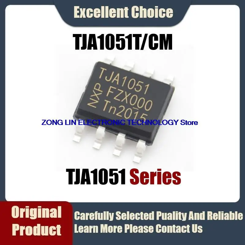 10Pcs/Lot TJA1051T Original Authentic TJA1051T/CM Package SOP 8 SMD LIN ...