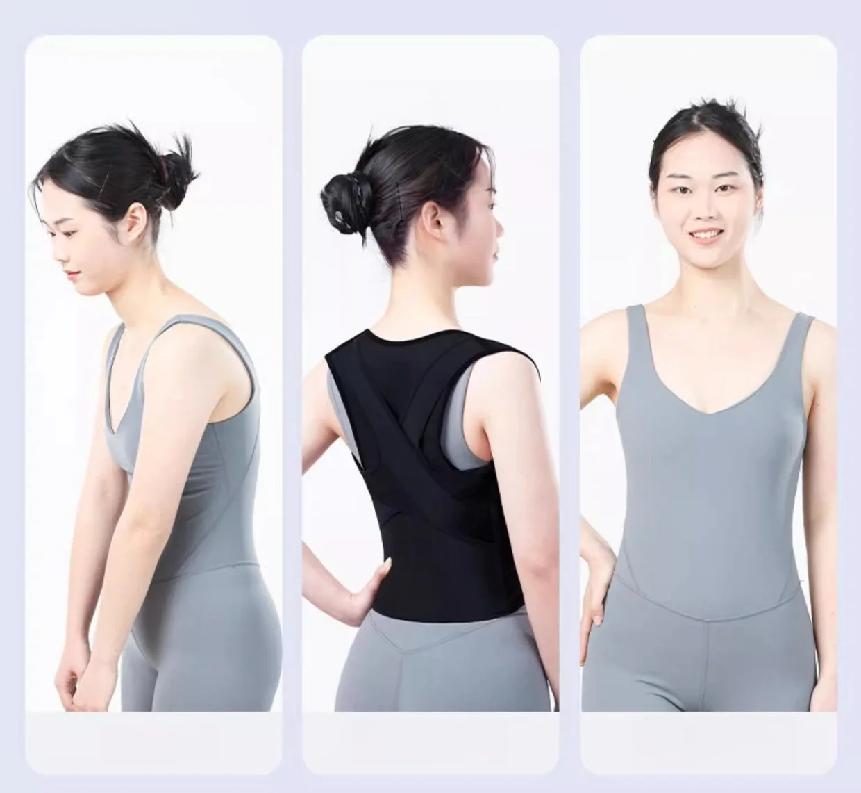Hot Breathable Back Correction Strap Adult Posture Corrector Belt Women Men Back Support Sitting Position Correction Tool