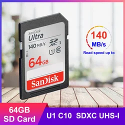 SanDisk Ultra High - Speed SD Card - Original 32GB to 256GB Storage, Up to 150MB/s - 64GB