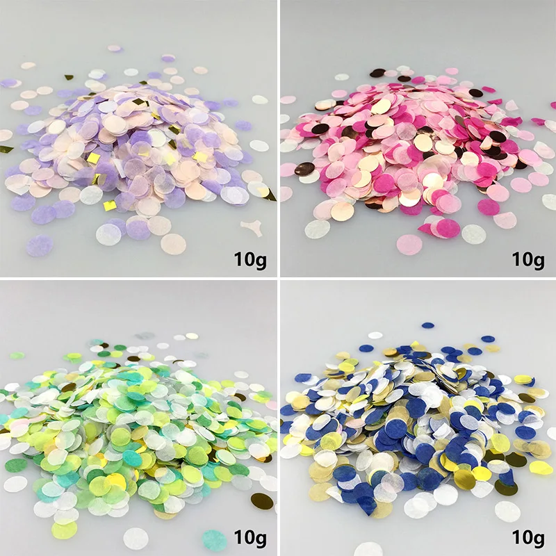 Paper Confetti Party Decorations Wedding Decor Supplies 10g/Bag