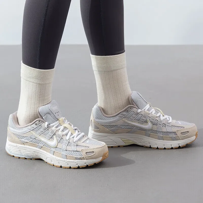 Nike women's shoes 2025 spring new sports shoes P-6000 retro