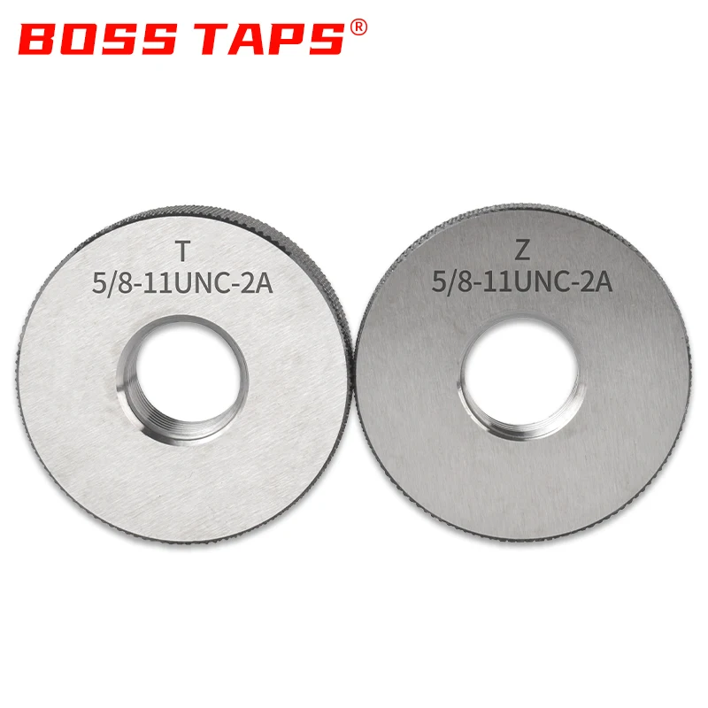 보스 탭스1세트(1*GO+1*NOGO) 2A 0-8012-32 1l4 5l16 3l8 7I16 1l2 9I16  UN/UNC/UNF/UNS/UNEF 미국 표준 미세 나사 링 게이지