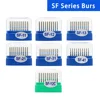 10/Pcs Dental Diamond Burs Drill for Teeth Polishing High Speed Handpiece FG 1.6M SF-11 SF-12C 1