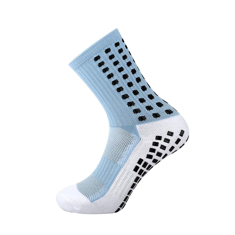 Non Mid SLIP ANTI Slip Calf New Football Socks Soccer Cycling Sports Socks Mens