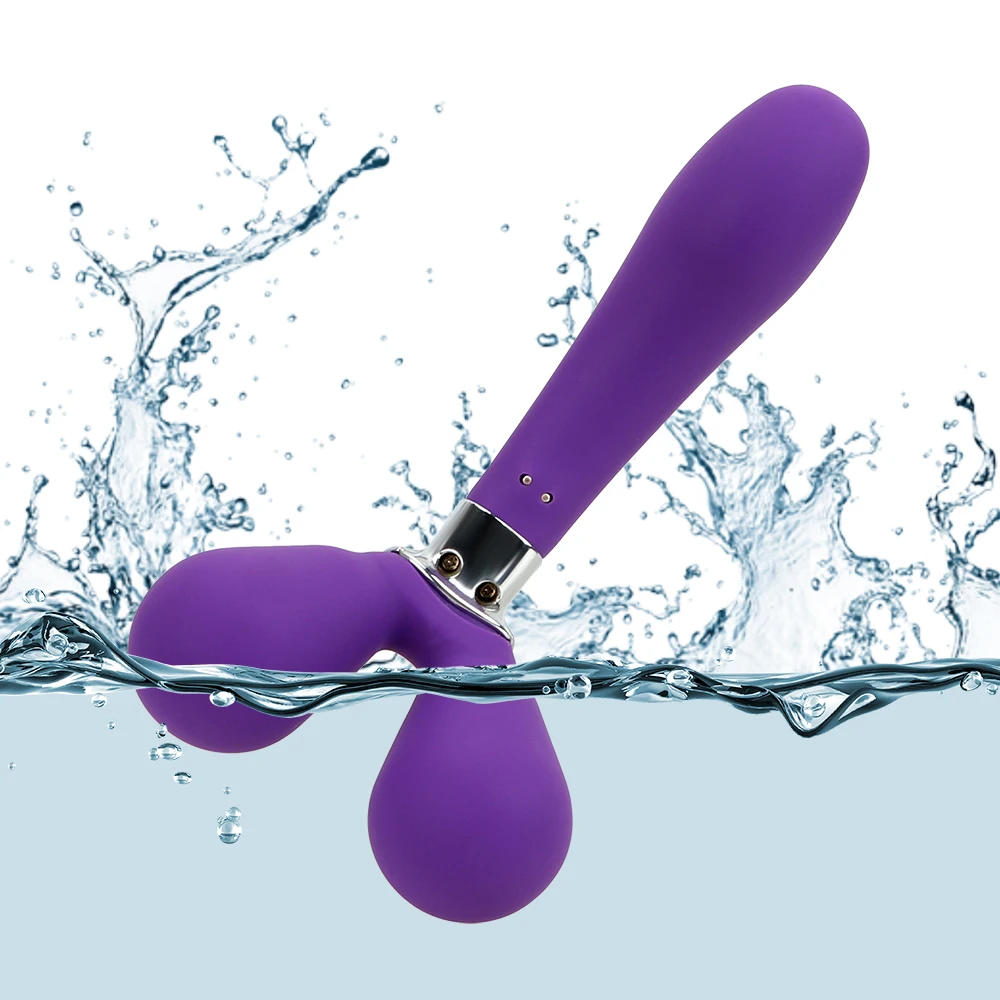 Y-type Av Stick Vibrator With Three Heads For Clitoral Stimulation_voghion.com