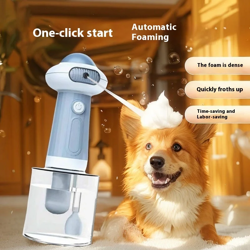 Pet Shower Gel Frother Bubble Machine - Second-Generation Portable & Practical Home Essentials Gift