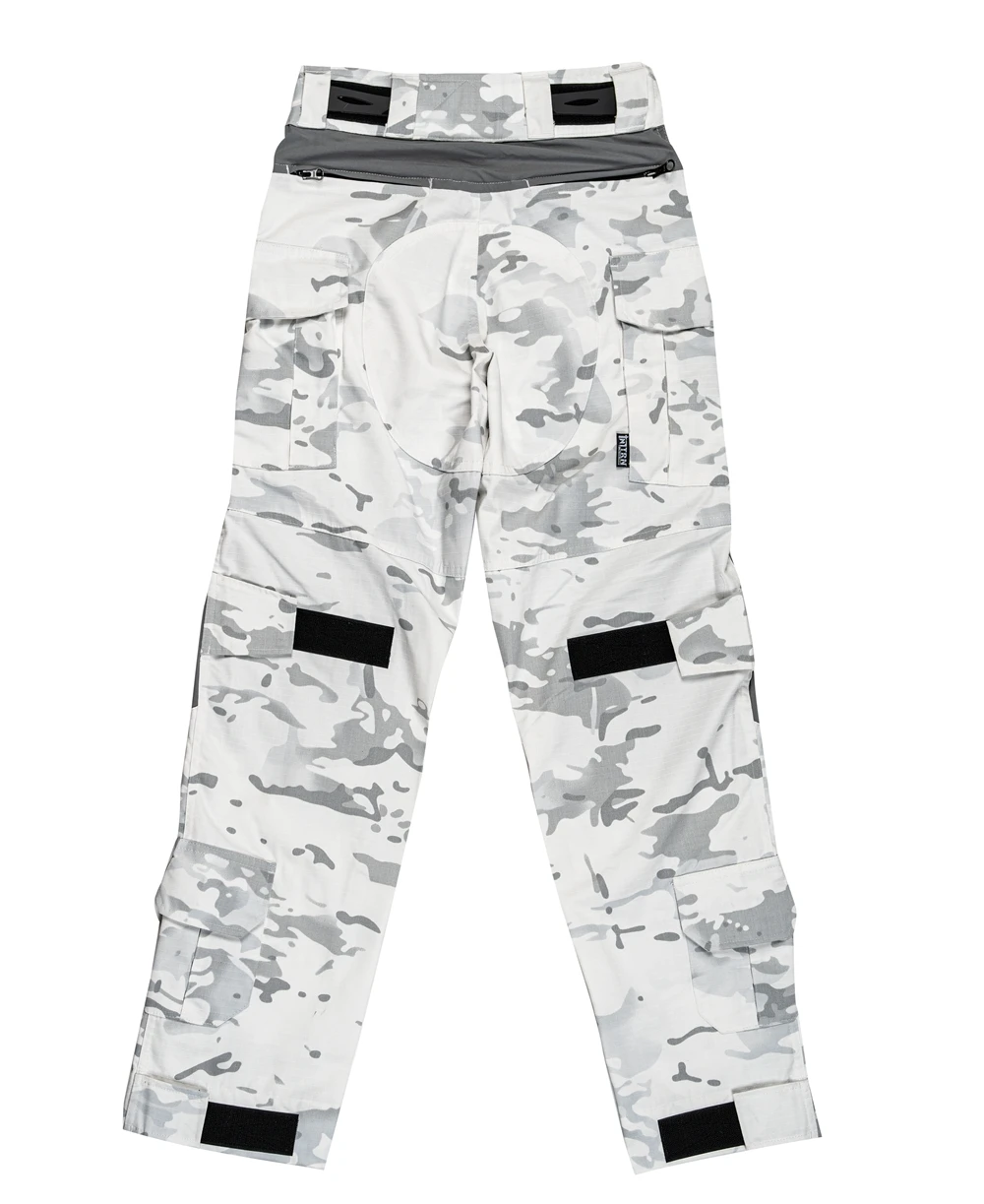 Men's White Snow Camo G3 Multifunction Tactical Pants Training