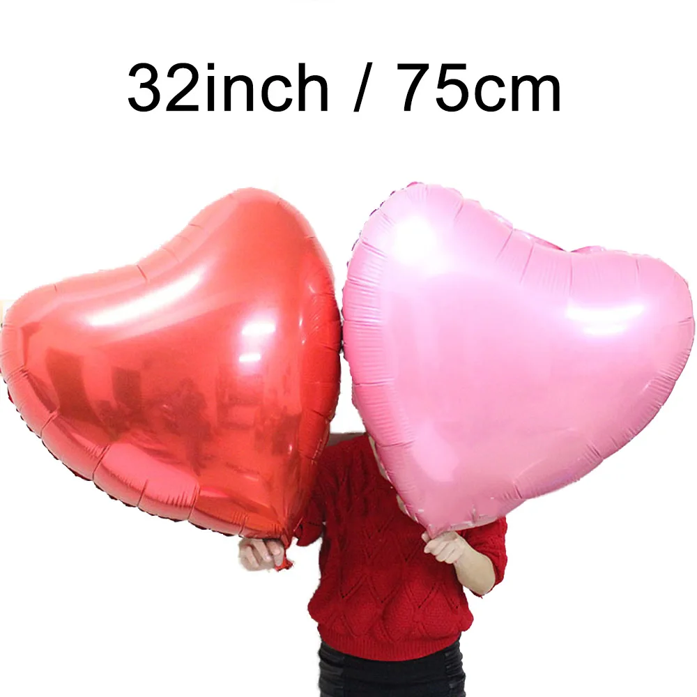Large Heart Foil Balloons 3