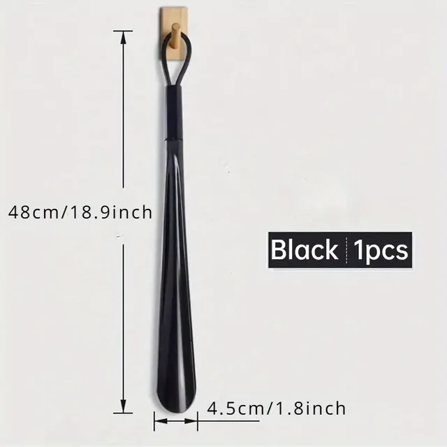 1pc Extra long flexible plastic shoe horns do not require bending durable shoe spoons for pregnant women wearing shoe assistants 6
