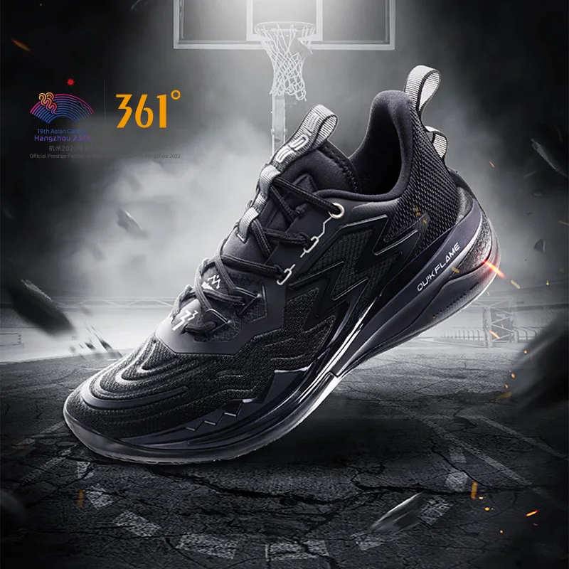 

361 Degrees NEW Big3 3.0 Pro Basketball Sports Shoes Men Comfortable Student Training Shock Absorbing Wear Resistant 672321111F