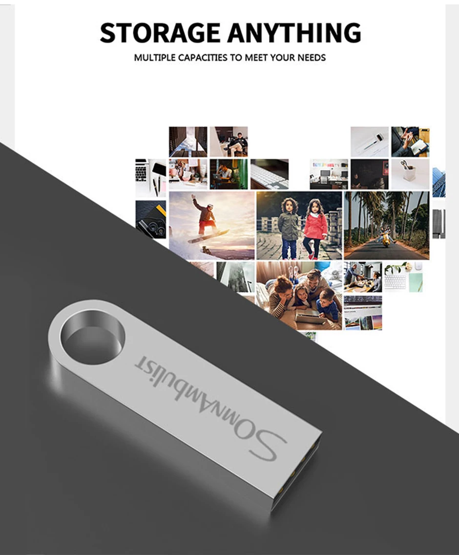SomnAmbulist Pen Drive 32 GB 64 GB 128 GB High Speed USB2.0 für PC Mobile Mini Pen Drive 16 GB 32 GB USB-Flash-Laufwerk 64 GB 8 GB 4 GB – Detail 5