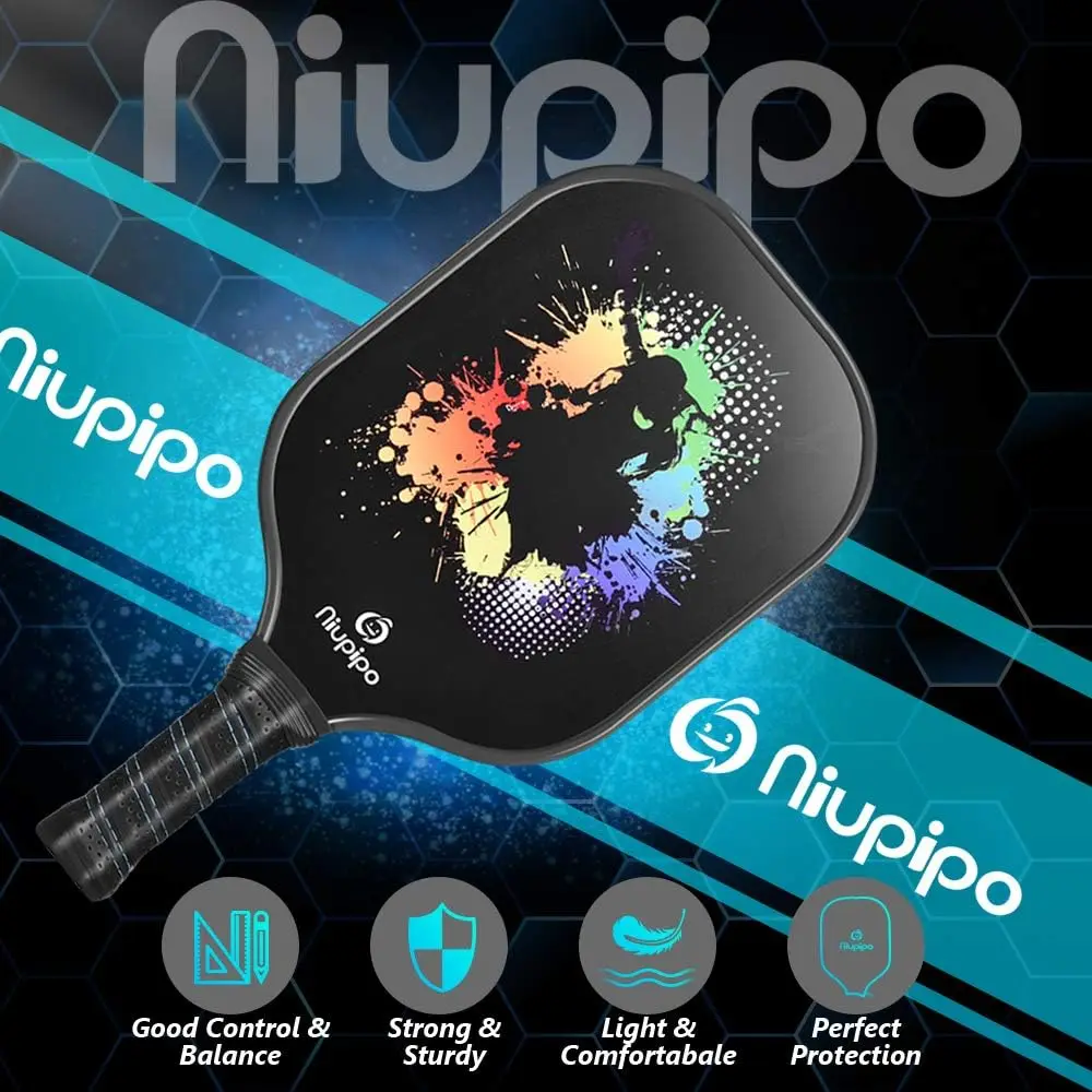 niupipo Pickleball Paddle, USAPA Approved Pro Graphite Pickleball Paddle/Paddles Set, Polypropylene Honeycomb Core