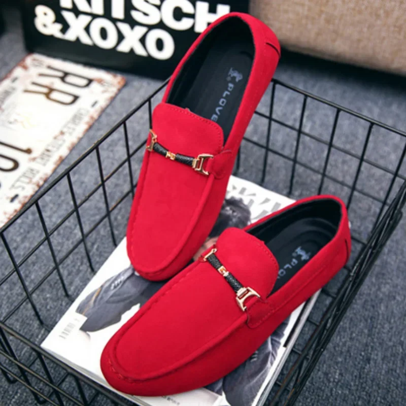 Men's Casual Shoes Soft Comfortable Driving Moccasins Slip on Loafers for Men Lightweight Flat Walking Shoes Sapatenis Masculino 4