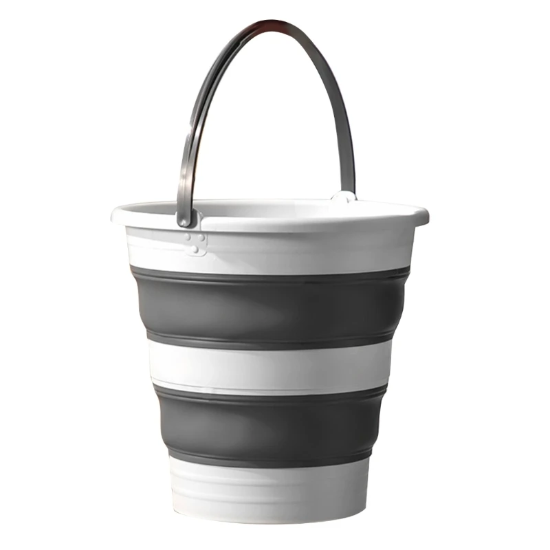 Folding Water Bucket Portable Collapsible Buckets Space Saving Outdoor Water Pail for Garden Camping Fishing Car Drop Shipping