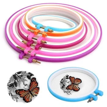 Embroidery and Cross Stitch Hoop Set 1
