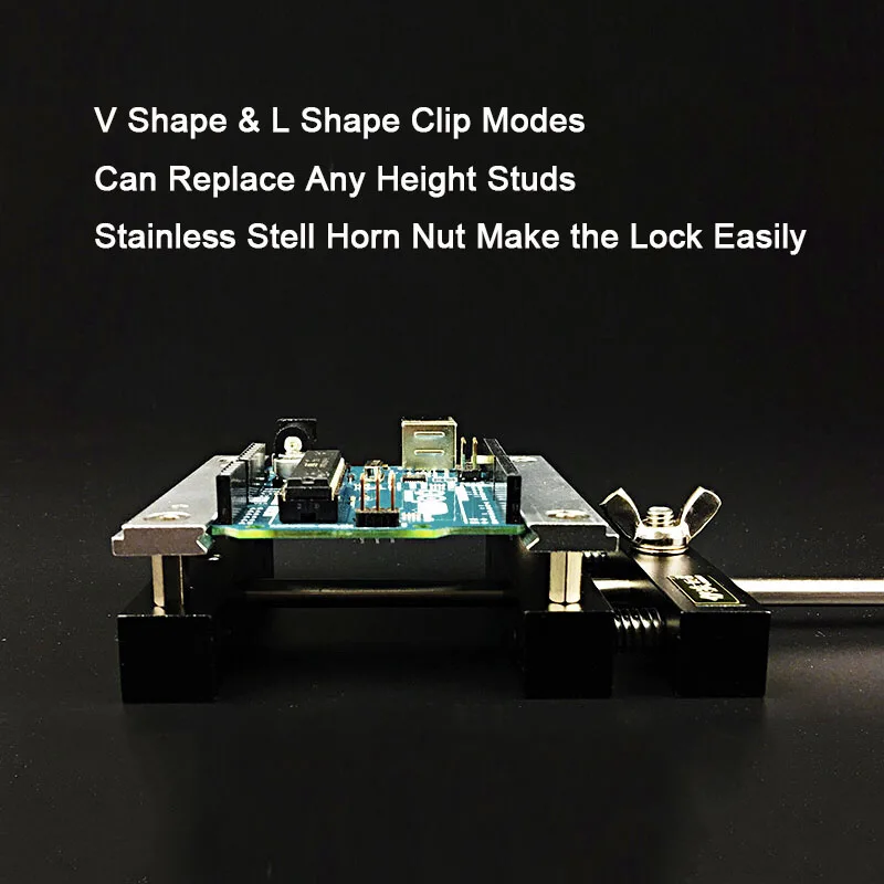 Morsetto Terza Mano Per Saldatura - Con Bracci Flessibili, Bloccaggio Stabile Per Stazione Saldatura - Foto 6